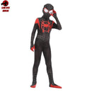 Fantasia Infantil Cosplay Heróis Homem Aranha Miles Morales Aranhaverso