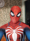 Fantasia Homem-Aranha Traje Avançado Game Adulto Cosplay Luxo PS4 / PS5