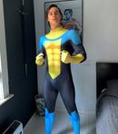 Fantasia Série Invencível Mark Grayson Cosplay Traje Luxo Profissional