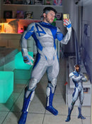 Fantasia Quarteto Sr Fantástico Rivals Game Jogo Cosplay Traje Masculino e Feminino