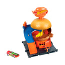 Pista Hot Wheels City - Lanchonete de Hambúrgueres
