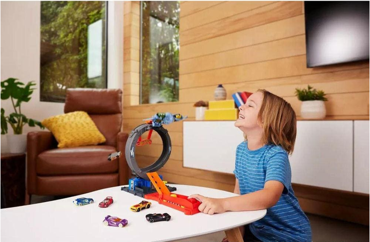 Pista Hot Wheels Ataque Do Morcego - Mattel