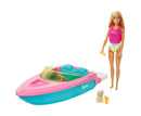 Boneca Barbie Passeio de Barco com Pet - Mattel GRG30