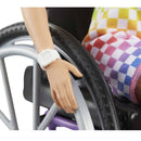 Barbie Fashionista Cadeira De Rodas Loira HJT13 - Mattel