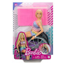 Barbie Fashionista Cadeira De Rodas Loira HJT13 - Mattel