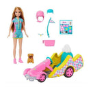 Barbie Stacie Ao Resgate Com Veículo Go Kart - Mattel