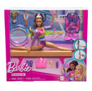 Barbie Profissões Conjunto Ginasta Acessórios Morena - Mattel HRG53