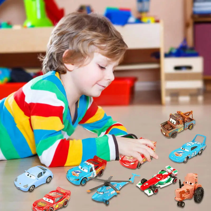 Carros desenhos animados coleção