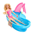 Barbie Piscina com Boneca Maiô Rosa - Mattel