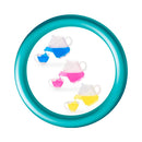 Barbie Fashion Beauty Conjunto Loja de Chá Cuidados Pessoais - Mattel