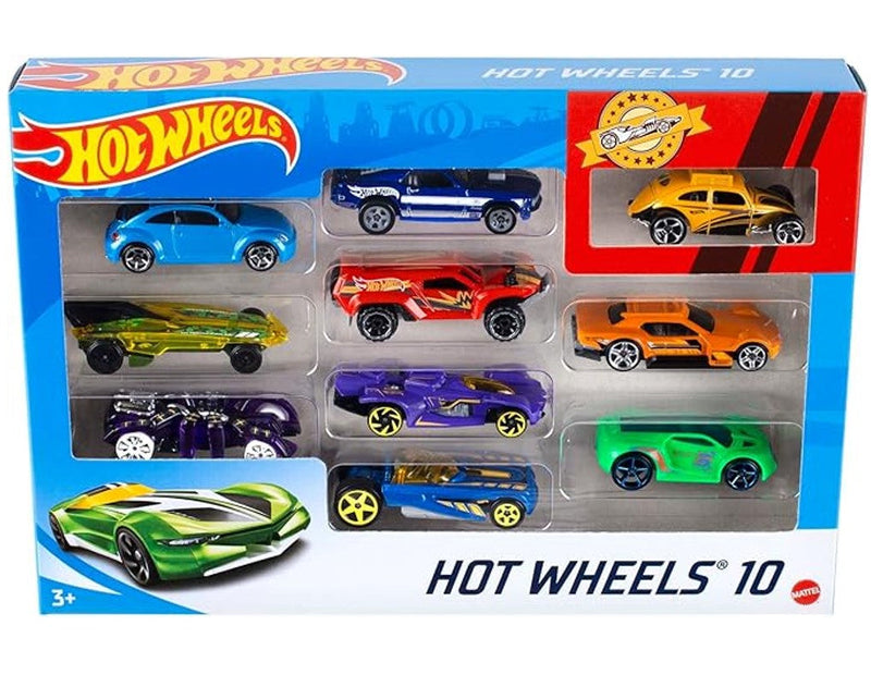 Hot Wheels Pacote 10 Carros Sortidos - Mattel