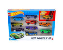 Hot Wheels Pacote 10 Carros Sortidos - Mattel