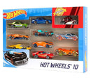 Hot Wheels Pacote 10 Carros Sortidos - Mattel