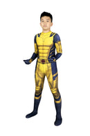 Fantasia Cosplay Infantil Wolverine Filme Deadpool Traje Luxo Profissional
