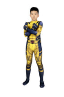 Fantasia Cosplay Infantil Wolverine Filme Deadpool Traje Luxo Profissional