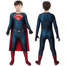 Fantasia Cosplay Infantil Superman Liga Da Justiça Traje Luxo Profissional