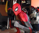 Fantasia Cosplay Heróis Masculina Homem Aranha Traje Longe de Casa Filme Luxo
