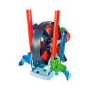 Pista Com Lançador - Hot Wheels - Competição Giratória