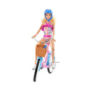 Barbie Ciclista com Bicicleta - Mattel