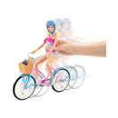 Barbie Ciclista com Bicicleta - Mattel
