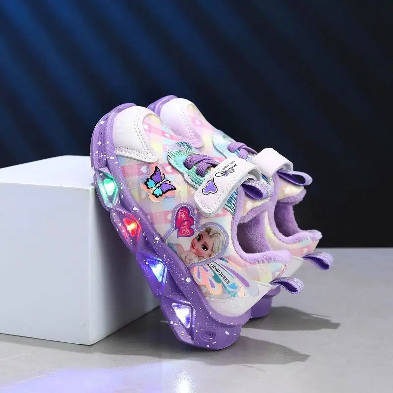 Tênis Led - Princesa Elsa