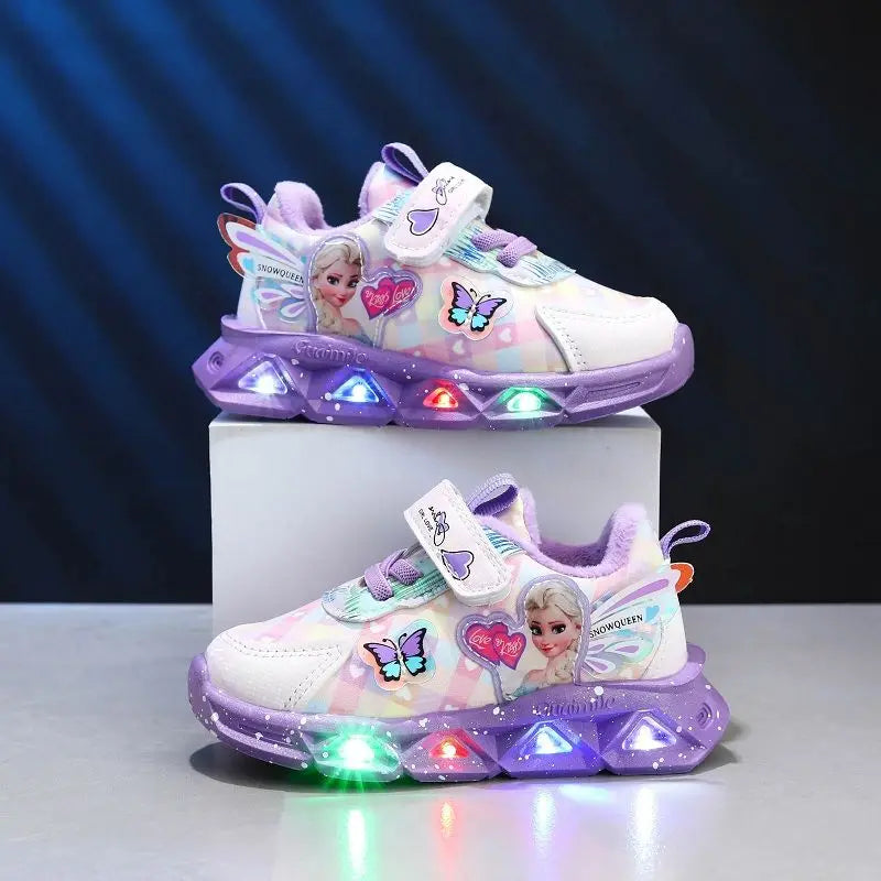 Tênis Led - Princesa Elsa