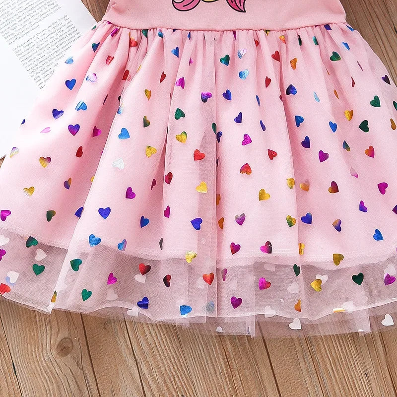 Vestido Infantil Unicórnio