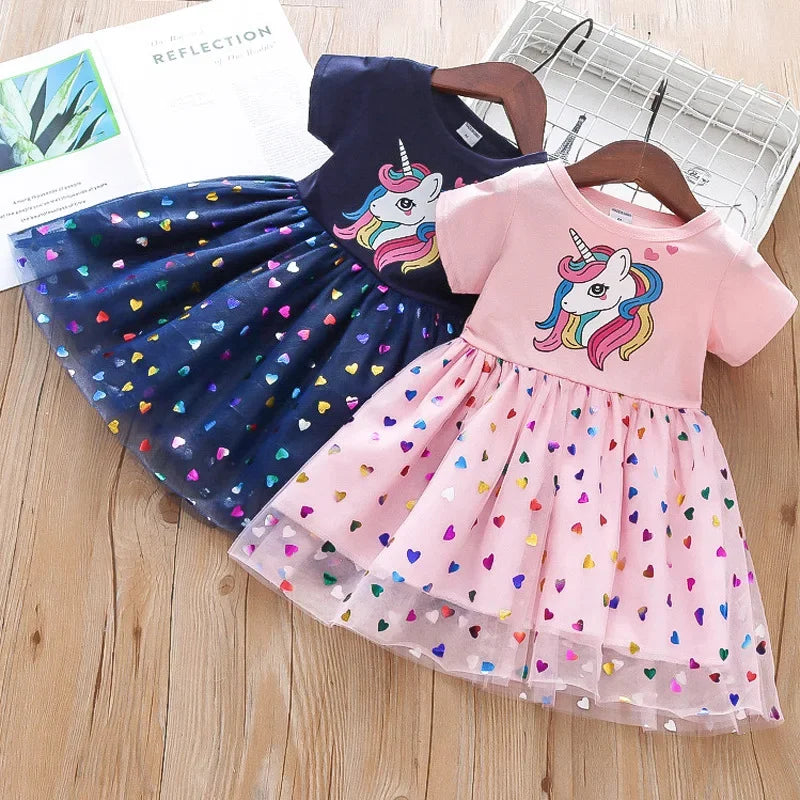Vestido Infantil Unicórnio