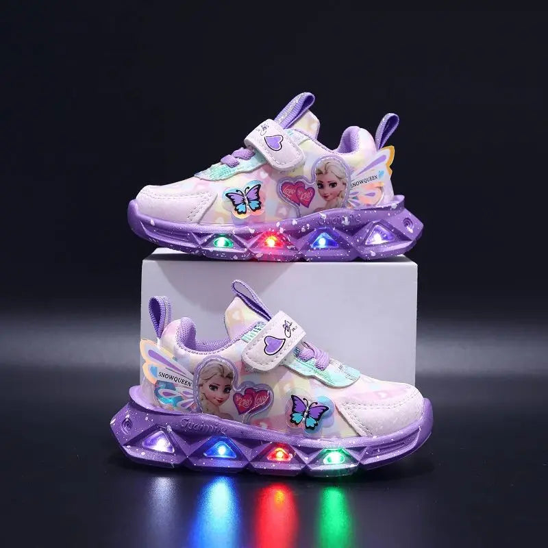 Tênis Led - Princesa Elsa
