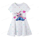 Vestido Moda Verão - Stitch 🌺☀️