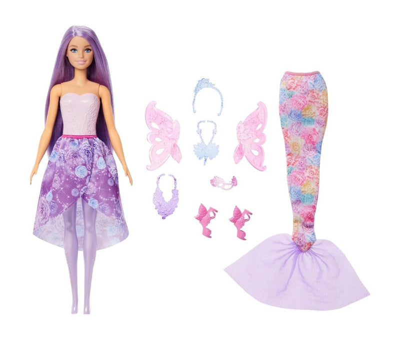 Barbie Articulada Fada Sereia - Mattel JCP74