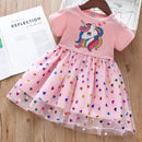 Vestido Infantil Unicórnio