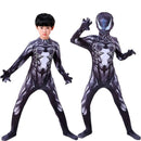 Fantasia Infantil Venom Homem Aranha Cosplay Crianças Heróis Luxo