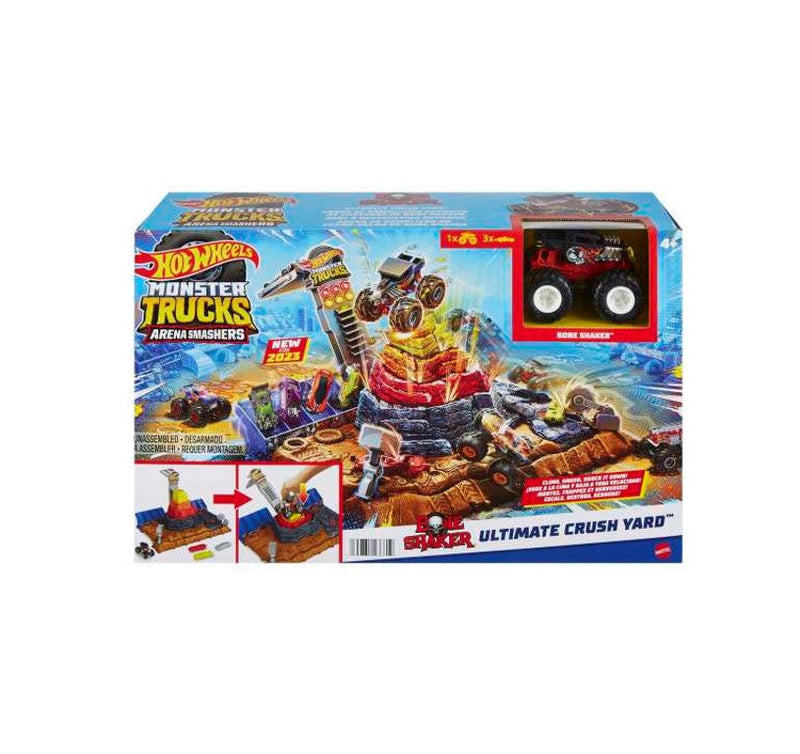 Pista De Corrida Hot Wheels Monster Trucks - Arena De Demolição - Mattel