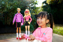 Conjunto Boneca Barbie E Ken Com Patins - Mattel HXK90