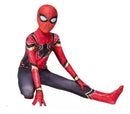 Fantasia Cosplay Heróis Infantil Homem Aranha De Ferro Eventos Traje