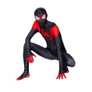 Fantasia Miles Morales Homem Aranha no Aranhaverso Masculina Cosplay Traje 2