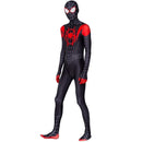 Fantasia Miles Morales Homem Aranha no Aranhaverso Masculina Cosplay Traje 2