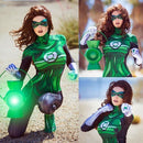 Fantasia Feminina Lanterna Verde Traje Luxo Cosplay Mulheres