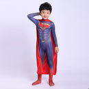 Fantasia Superman Liga Da Justiça Cosplay Infantil Traje