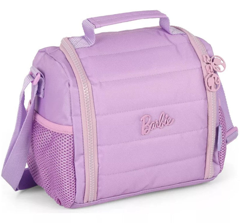 Kit Mochila de Rodinhas 360 + Lancheira + Estojo - Barbie Fashion