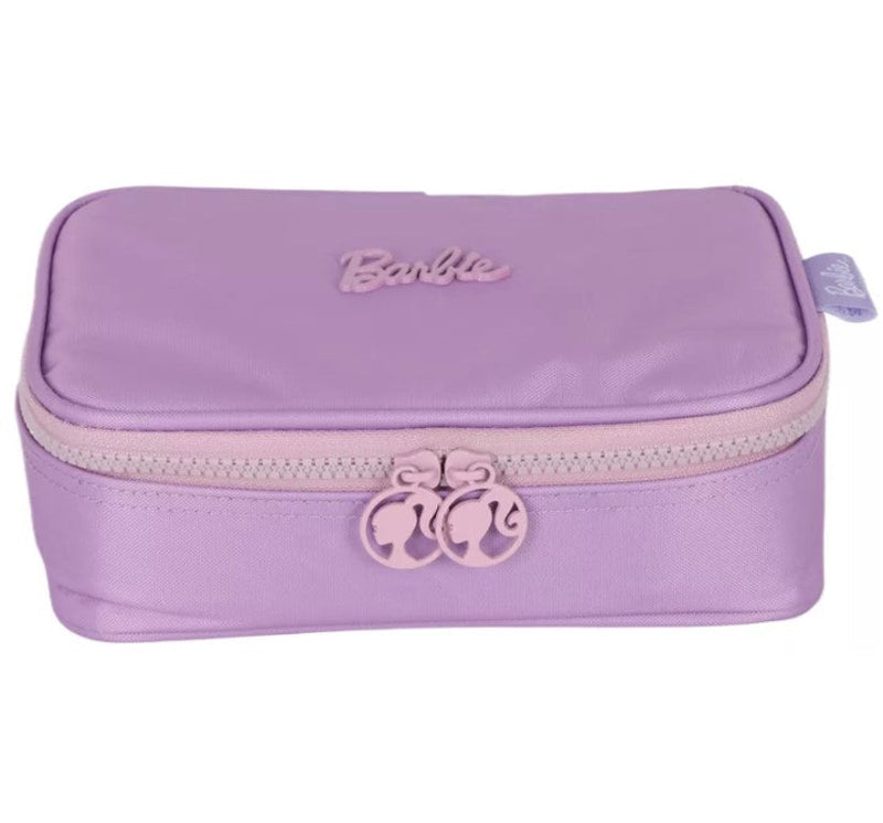 Kit Mochila de Rodinhas 360 + Lancheira + Estojo - Barbie Fashion