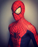 Fantasia Espetacular Homem-Aranha Andrew Garfield Cosplay Traje Luxo
