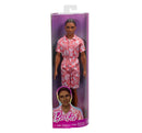 Boneco Barbie Fashionista Ken Negro com Macacão Florido DWK44 - Mattel