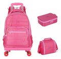 Kit Mochila de Rodinhas 360 + Lancheira + Estojo - Barbie Fashion
