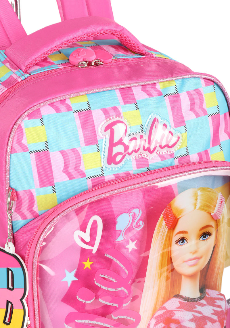 Mochila de Costas Escolar Barbie Fashion - Luxcel