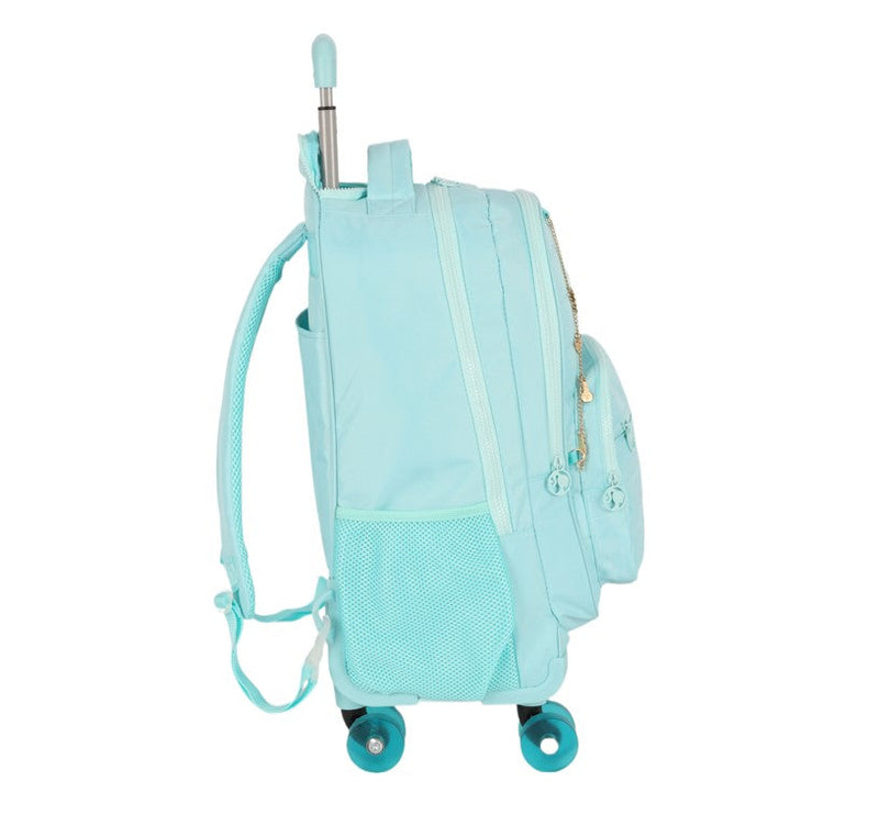 Kit Mochila de Rodinhas 360 + Lancheira + Estojo - Barbie Fashion