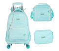 Kit Mochila de Rodinhas 360 + Lancheira + Estojo - Barbie Fashion